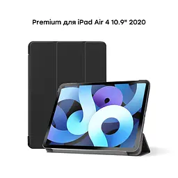 Чехол AIRON Premium для iPad Air 4/5-го поколения 10,9" 2020/2022 с защитной пленкой и салфеткой Black - мініатюра 2