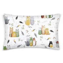 Дитяча постільна білизна Cosas FOREST CATS CS6 110х140см (ForestCats_El80-52Grey_140) - мініатюра 4