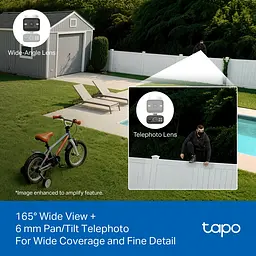 Комплект камери TP-Link розумної бездротової TAPO C645D KIT 2K QHD та сонячної панелі - мініатюра 7