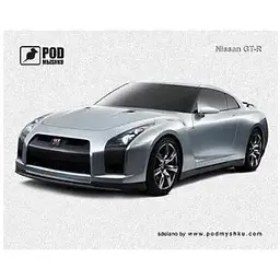 Килимок Pod Mishkou Nissan GT-R