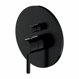 Змішувач прихованого монтажу для душу Omnires Y black (Y1235BL)