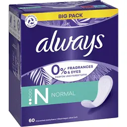 Щоденні прокладки Always Daily Fresh Normal Без запаху 60 шт. - мініатюра 3