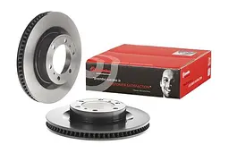 Диск гальмівний вентильований Toyota Land Cruiser Prado, 4runner 09-25р Brembo (09.B634.11) - мініатюра 2