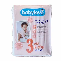 Підгузники Babylove Premium 3 Midi (4-9 кг) 46 шт