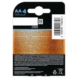 Батарейка Duracell Optimum AA лужні 4 шт. в упаковці (5015595) - мініатюра 3
