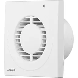 Витяжний вентилятор Ardesto BFO-100W 15 Вт 80 м3/г 2400 об./хв. 33 дБ білий - мініатюра 2