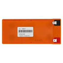 Акумуляторна батарея Merlion 12V 7.2Ah AGM, 2.1kg, помаранчевий, розміри: 160х65х95мм (ІБП UPS) (GP1272F2 PREMIUM) - мініатюра 3