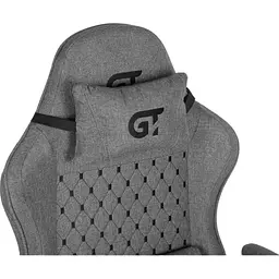 Геймерське крісло GT Racer X-2339 Fabric Black/Gray [166923] - мініатюра 10
