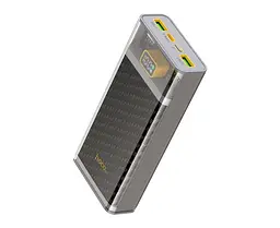 Акумулятор зовнішній Hoco J103 Discovery edition 22.5 W 10000 mAh сірий - мініатюра 5