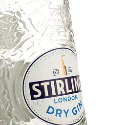 Джин Stirling London Dry 37.5% 1 л - мініатюра 3