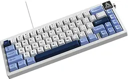Механічна клавіатура Ajazz AK650 Sea Salt Switch White USB-C (AK650-SS-BWB) - мініатюра 3