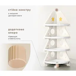 Стелаж кутовий для книг та іграшок Mealux Groot White (KD-E031 White) - мініатюра 3