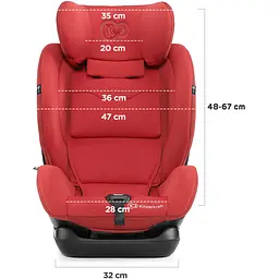 Автокрісло Kinderkraft Myway Isofix 0-36 кг Grey - мініатюра 7