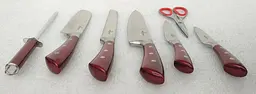Набір ножів Bohmann BH 6020 red 8 предметів - мініатюра 6