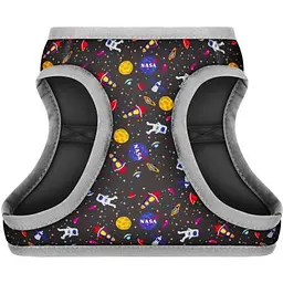 Шлея для собак WAUDOG Clothes з QR паспортом NASA S1 (2920) - мініатюра 2