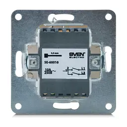 Вимикач Sven SE-60016 white (7100039) - мініатюра 3