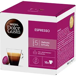 Уцінка. Кава в капсулах NESCAFE Dolce Gusto Espresso 16 шт. 88 г  - мініатюра 2