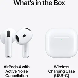 Навушники Apple AirPods 4 with Active Noise Cancellation (MXP93ZE/A) - мініатюра 9