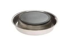 Миска для собак та котів Ferplast Supernova 30 антиковзна металева Ø 14x3.4 см 200 мл 71040305 - мініатюра 4