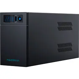 ДБЖ Marsriva MR-UF1200L, 1200ВА/950Вт, Line-Interactive, LED version, з літієвою батареєю