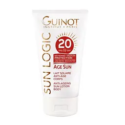 Антивіковий лосьйон від сонця для тіла SPF20 Age Sun Anti-Ageing Sun Lotion Body Guinot 150 мл