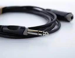 Балансный аудио кабель удлинитель Jack 6,3 stereo Male — Jack 6,3 stereo Female Cordial EM 5 VK 5м - мініатюра 3