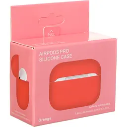 Чохол для навушників Armorstandart Ultrathin Silicone Case для Apple AirPods Pro Orange (ARM55959) - мініатюра 3