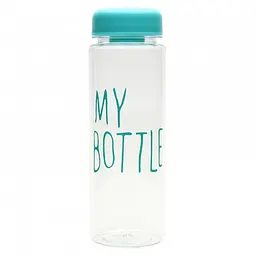 Пляшка для води напоїв My Bottle із чохлом 500 мл Бірюза