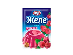 Желе IRIS 90г МАЛИНИ зі смаком