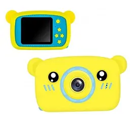 Фотоапарат дитячий ведмедик Teddy GM-24 Yellow (10960) - мініатюра 2