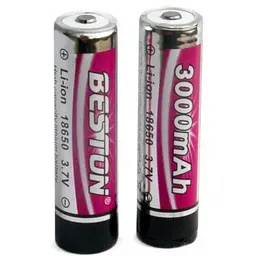Акумулятор 18650 (168A) 3000 mAh *2 з захистом Beston (AAB1848)