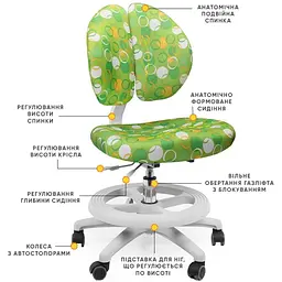 Дитяче крісло Mealux Duo Kid Z (Y-616 Z) - мініатюра 3