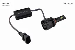 Комплект світлодіодних ламп Infolight S2 9005 60W - мініатюра 4