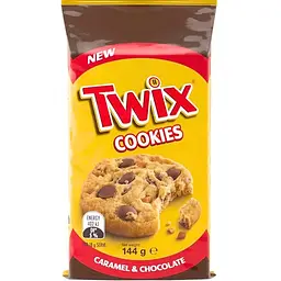 Печиво Twix з карамеллю та молочним шоколадом 144 г (5056357913130)