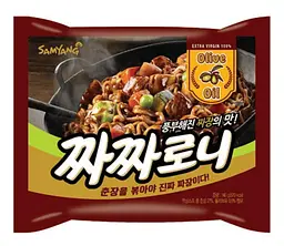Локшина швидкого приготування Samyang Buldak Chancharoni Jjajang Ramen 140г