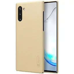 Чохол-накладка Nillkin Super Frosted Shield Case Samsung Galaxy Note 10 SM-N970 Gold - мініатюра 4
