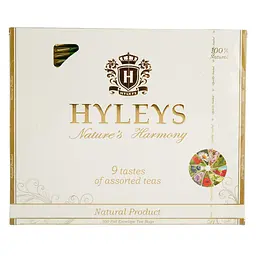 Уцінка. Набір чай Hyleys 9 смаків (асорті) 150 г (100 шт. x 1.5 г)  - мініатюра 4