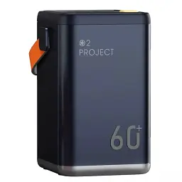 Зовнішний акумулятор (павербанк) powerbank O2 PROJECT YT-2030, 60000mAh 6X USB-C - мініатюра 2