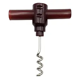 Штопор гвинтовий розбірний кишеньковий, Kitchen Master Червоний 84261