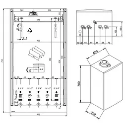Газовий котел Baxi Duo-Tec Compact Е 24 - мініатюра 2