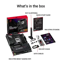 Материнська плата ASUS ROG STRIX B850-F GAMING WIFI - мініатюра 12