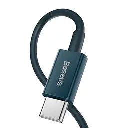 PD кабель Baseus Superior Series Fast Charging Data Cable Type-C to iP PD 20W 1m темно-синій CATLYS-A03 - мініатюра 4