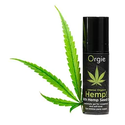 Посилювач оргазму Intense Orgasm Hemp!, 15 мл. з олією канабісу Orgie (Бразилія-Португалія) - мініатюра 4