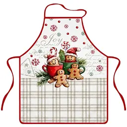 Фартух Ardesto Christmas Cookies сірий 60 х 80 см (ART12GB)