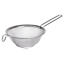 Друшляк-сито з ручкою із нержавіючої сталі 23 см Zhongjing HP-19-1-23CM