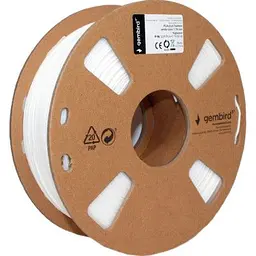 Пластик для 3D-принтера Gembird PLA, 1.75 мм, 1кг, white (3DP-PLA1.75-01-W) - мініатюра 2