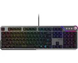 Клавіатура GAMING BLACK UA STRIKE 600 SILENT UA MSI