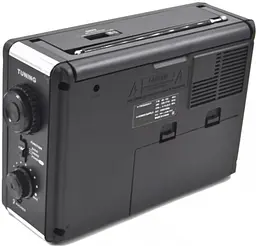 Радіоприймач акумуляторний всехвильовий працює від мережі 220V та батарейок 4*R20 MP3 USB FM 88-108MHz радіо Golon RX-99UAR - мініатюра 4
