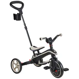 Велосипед дитячий Globber Explorer Trike Foldable 4в1 до 20 кг пісочний (732-466-2) - мініатюра 6