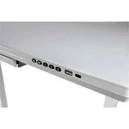 Комп'ютерний ігровий стіл Barsky StandUp White Glass (BST-12new) [111787] - мініатюра 9